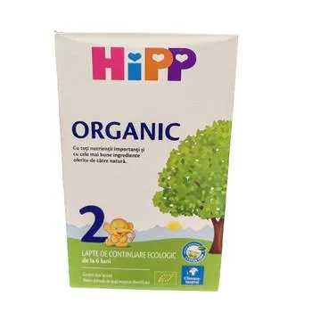 Lapte praf Organic 2 incepand de la 6 luni, 300 g, HiPP