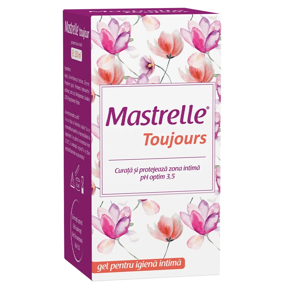 Mastrelle Toujour gel intim x 75ml + servetele umede Uractiv