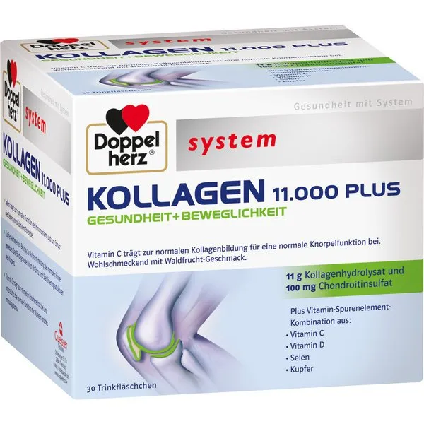 Doppelherz System Kollagen Plus 11000,30 fiole