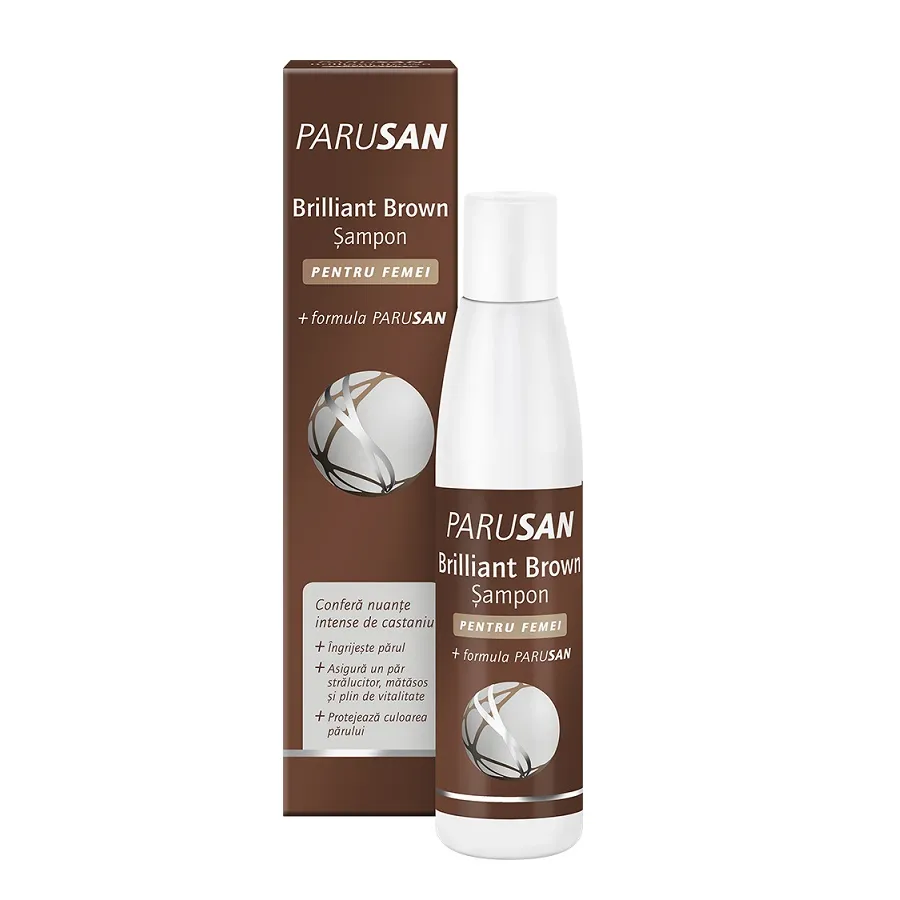 PARUSAN SAMPON BRILLIANT BROWN X 200 ML ZDROVIT