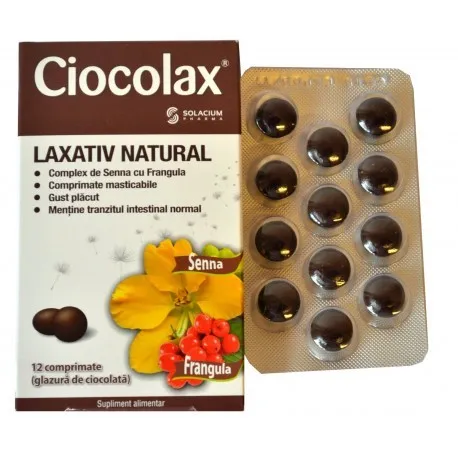 CIOCOLAX 12 CPR MAST SOLACIUM