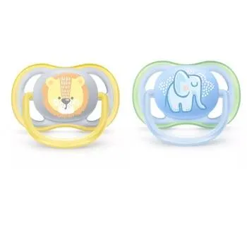 Suzete pentru baieti 0-6 luni Ultra Air, 2 bucati, Philips Avent