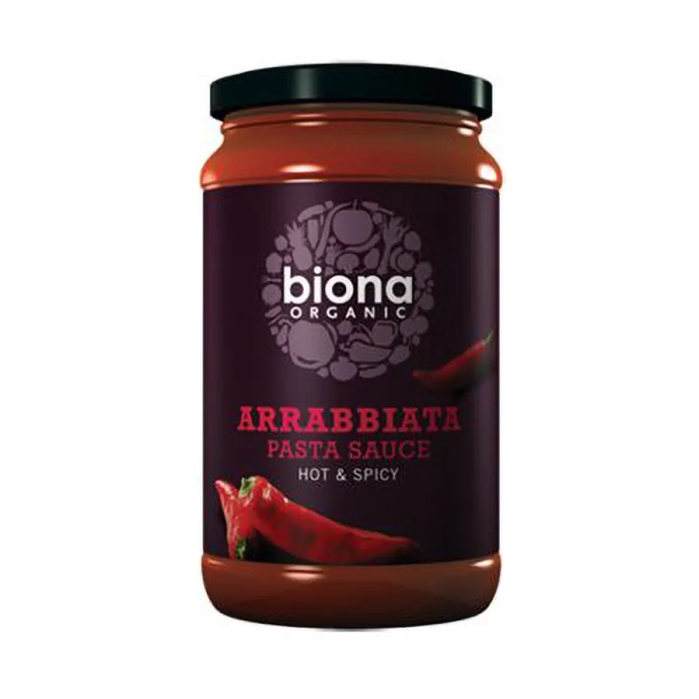 Sos Arrabbiata pentru paste bio (350 grame), Biona