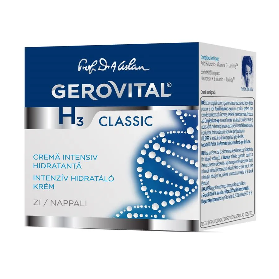 GEROVITAL H3 crema intensiv hidratanta zi