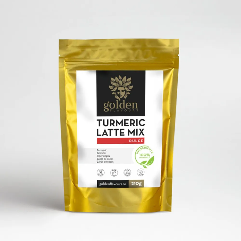 Turmeric Latte Mix Dulce (210 grame), Golden Flavours