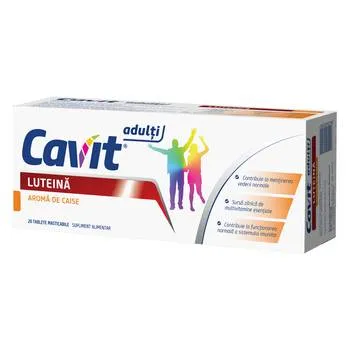 Cavit multivitamine cu luteina, 20 tablete, Biofarm