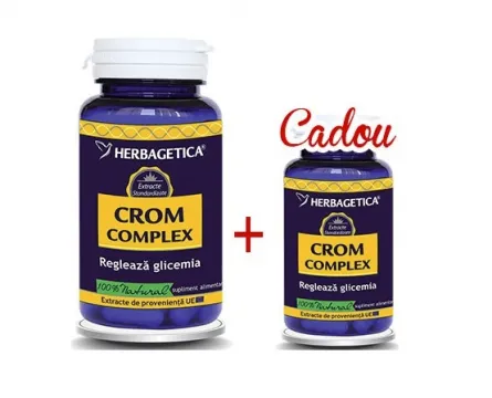 Crom Complex x 60cps +10cps(Herbagetica)