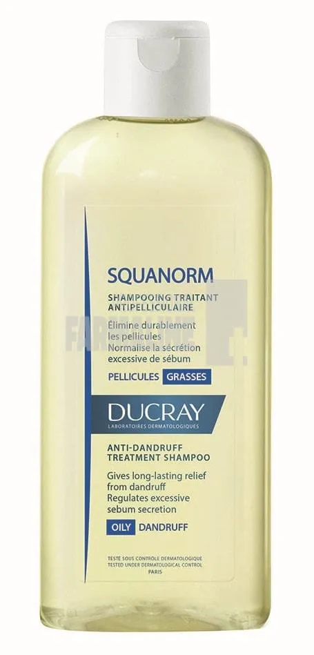 Ducray Squanorm Sampon Matreata grasa 200 ml