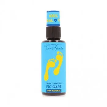 Spray de picioare 100% natural, 50ml, Prisaca Transilvania