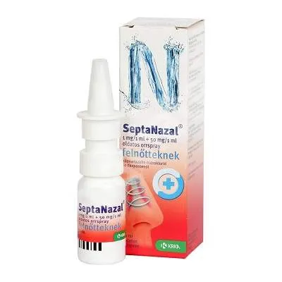 Septanazal 1mg/50mg/ml spray nazal , 10ml
