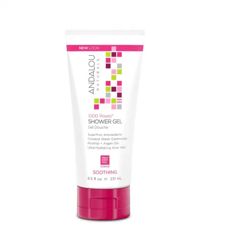 ANDALOU 1000 Roses Soothing Gel de Dus 251ml