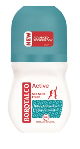 BOROTALCO Deo Roll-on Active Sea Salts 50ml