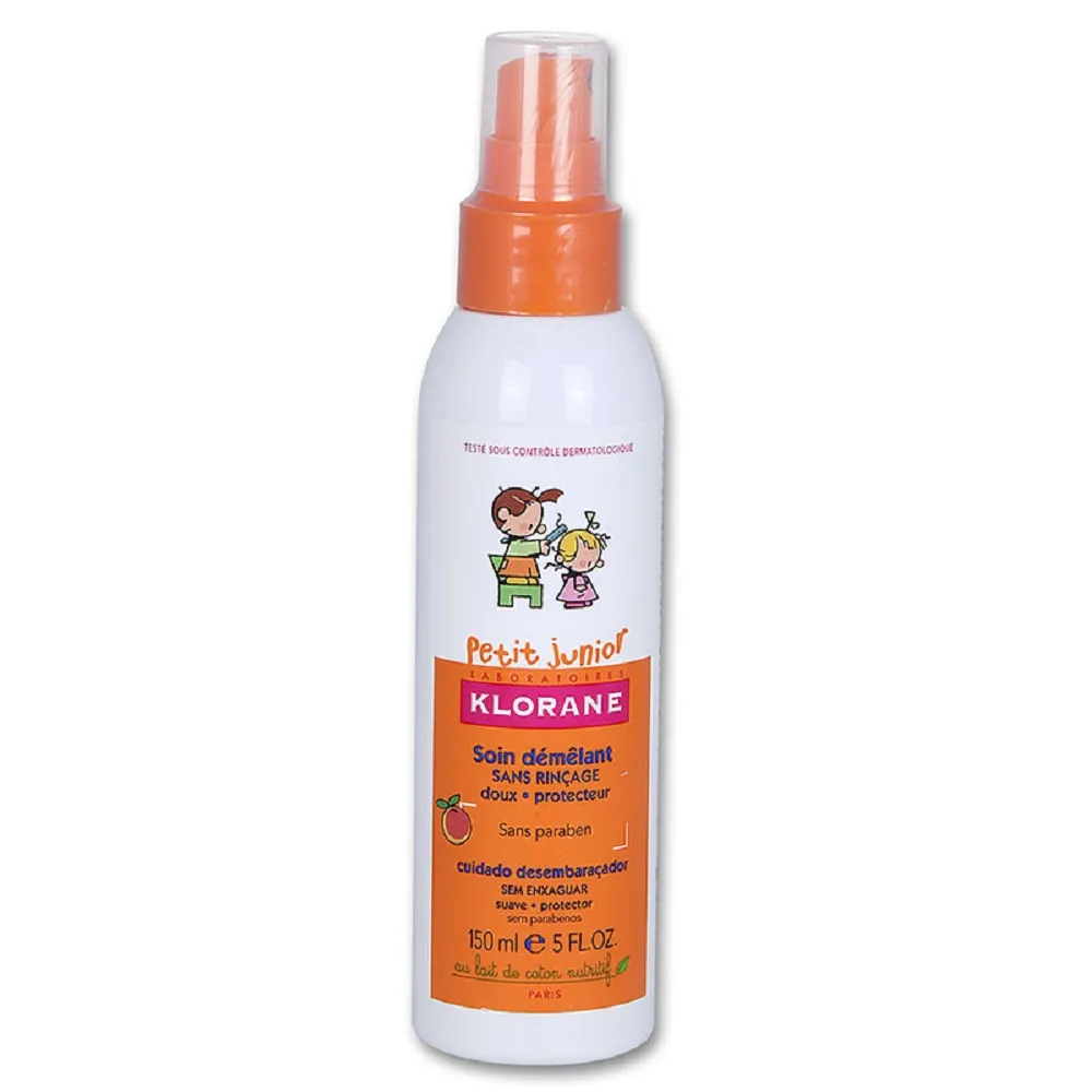 Klorane JUNIOR Spray descurcare piersica x 150 ml (Klorane Junior)