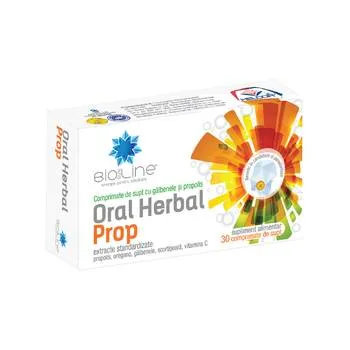 Oral Herbal Prop, 30 comprimate de supt, BioSunLine