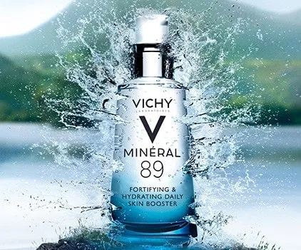 Vichy Mineral 89 Gel-Booster zilnic cu efect de fortifiere si reumplere 50 ml