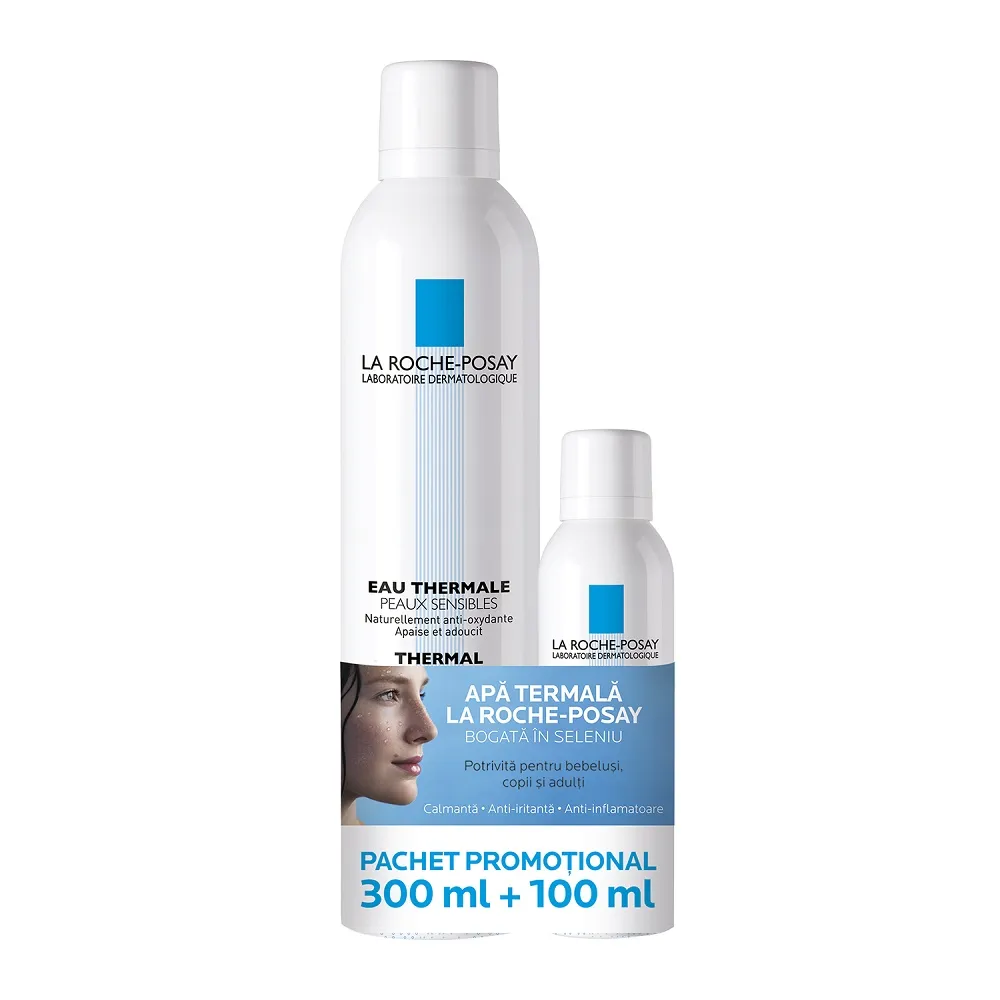 LA ROCHE POSAY Pachet Spray apa termala, 300 ml  100 ml