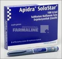 APIDRA 100U/ml x 5 (STILOU INJECTOR) SOL. INJ. IN STILOU INJECTOR P 100U/ml SANOFI - AVENTIS DEU