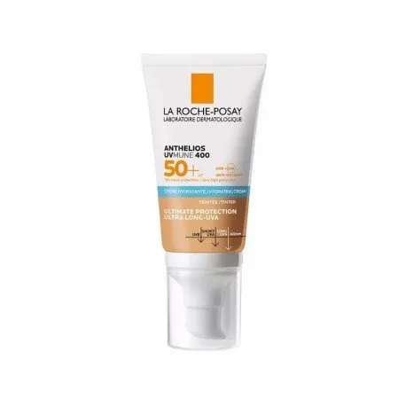 La Roche-Posay ANTHELIOS UV-MUNE Crema hidratanta cu pigment de culoare SPF 50+, 50ml