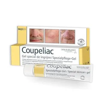 Gel Coupeliac pentru piele sensibila si cuperozica, 20ml, Zdrovit