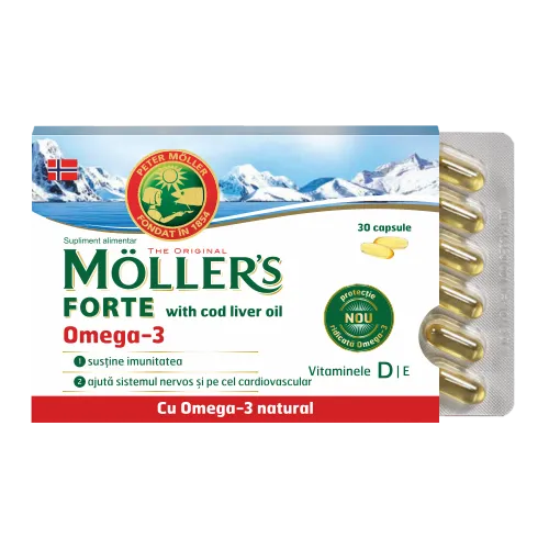 MOLLER'S Forte Omega x 30 capsule (Möller's)