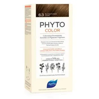 Vopsea par 6.3 Dark Golden Blond, 50ml, Phyto