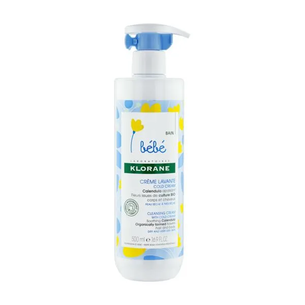 Klorane Bebe Crema curatare Coldcream 500ml