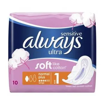 Absorbante Sensitive ultra plus, 10 bucati, Always