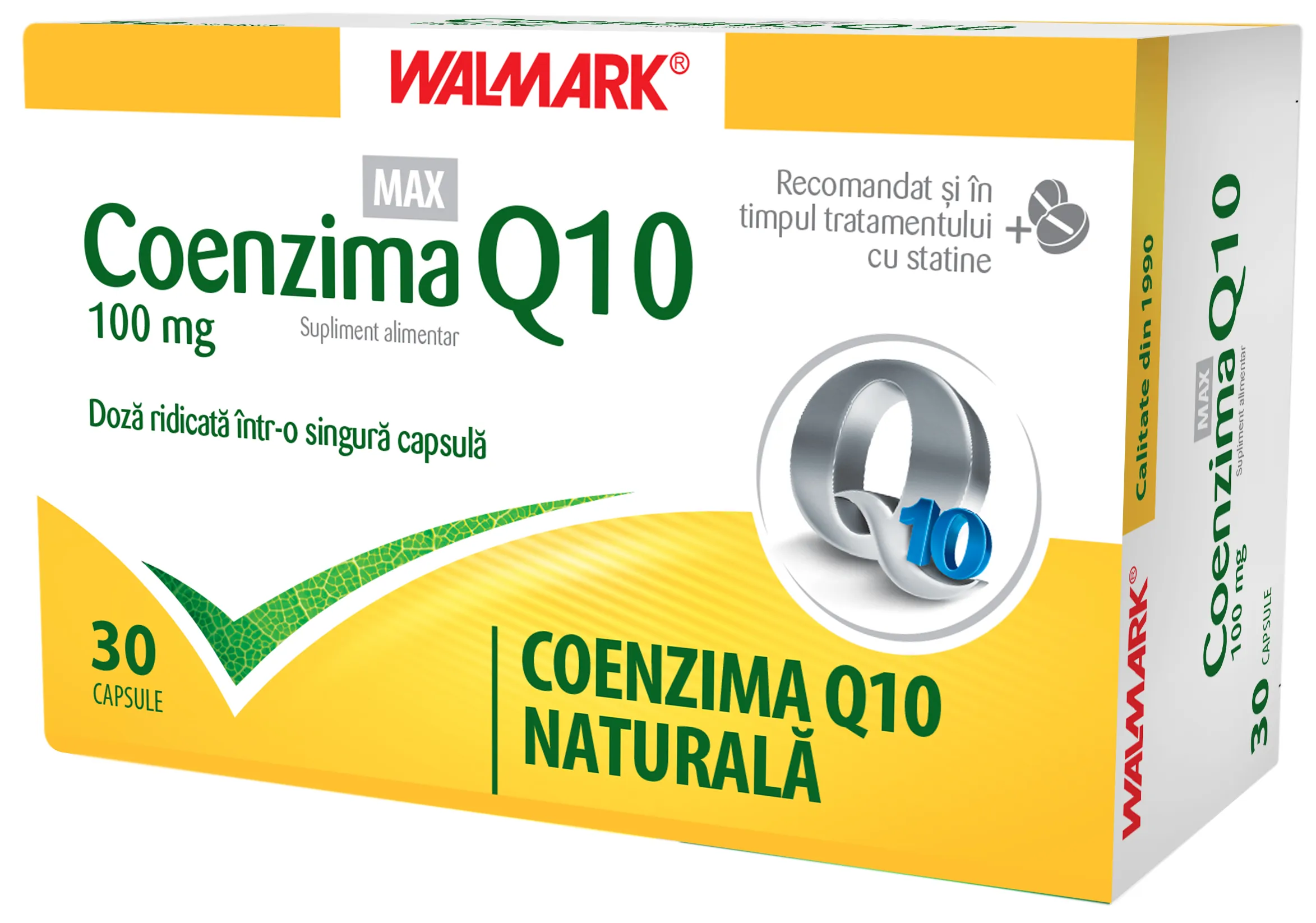 Walmark Coenzima Q10 Max 100 mg 30 de capsule