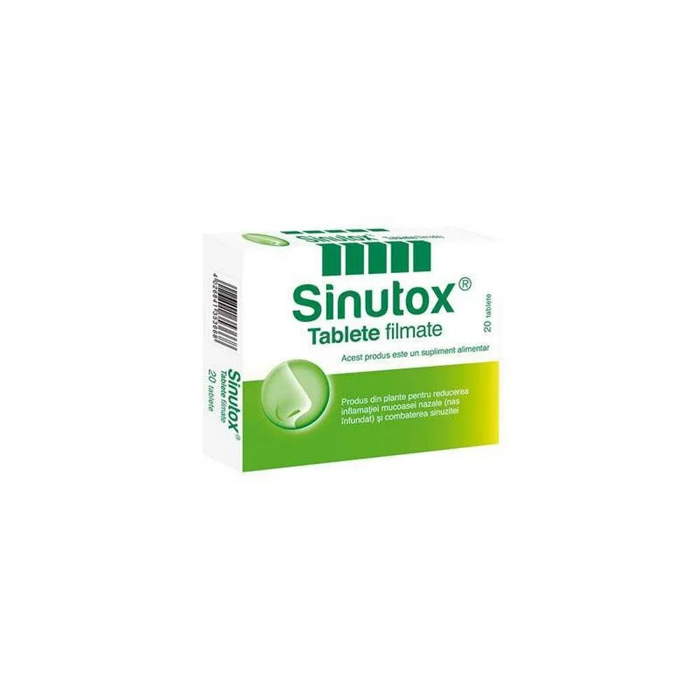 Sinutox, 20 tablete, Schaper & Brummer