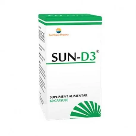 Sun - D3, 60 capsule