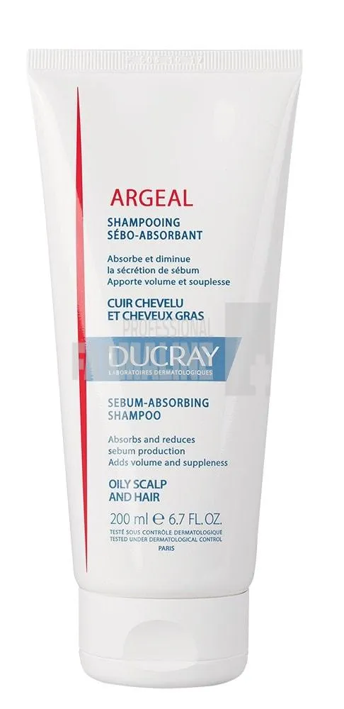 Ducray Argeal Sampon Sebo-absorbant pentru par gras 200 ml