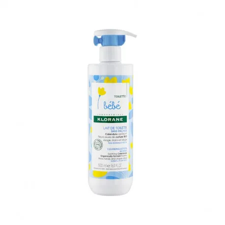 Klorane Bebe Lapte de Toaleta, 500ml