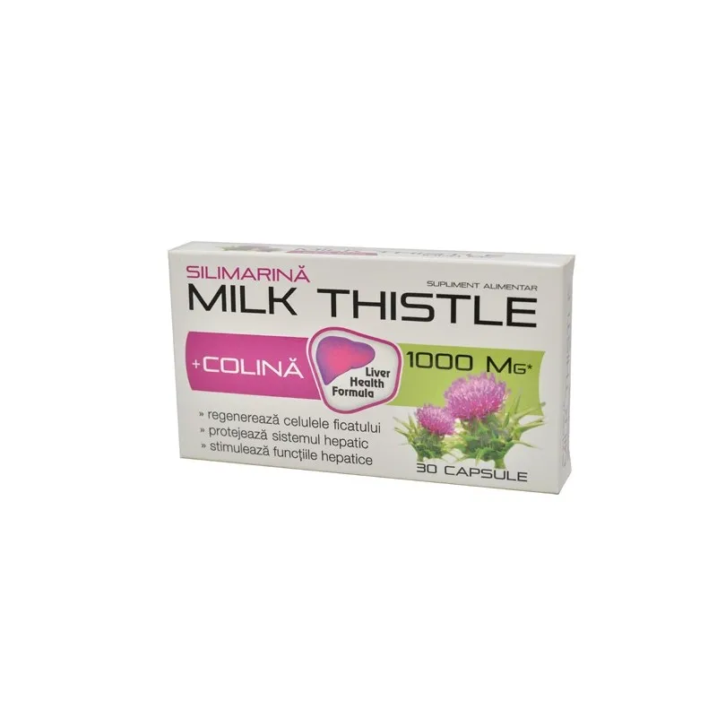 ZDROVIT SILIMARINA MILK THISTLE + COLINA 30 CAPSULE