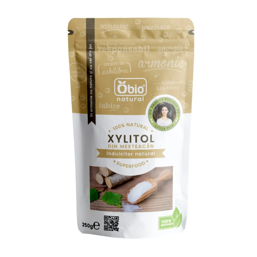 Xylitol (zahar din mesteacan) (250g)