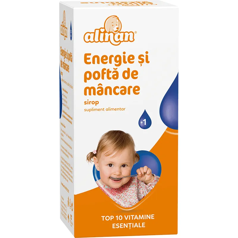 Alinan Energie si Pofta de Mancare-sirop x 150ml - Fiterman Pharma RO