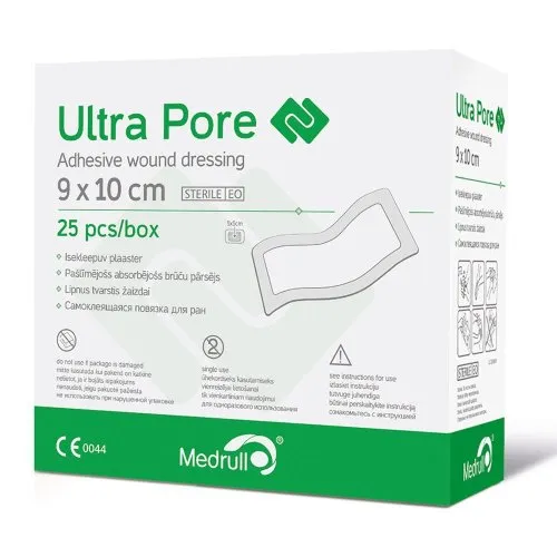 Medrull Ultra pore pansament adeziv pentru rani 9/10 cm x 1 bucata