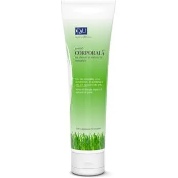 Crema corporala cu ulei de avocado Q4U, 150ml, Tis Farmaceutic