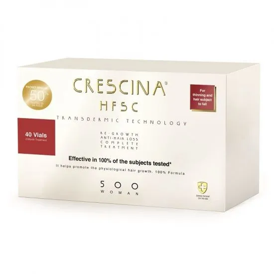 CRESCINA HFSC TRANSDERMIC TRATAMENT COMPLET 500 WOMAN 20+20 FIOLE