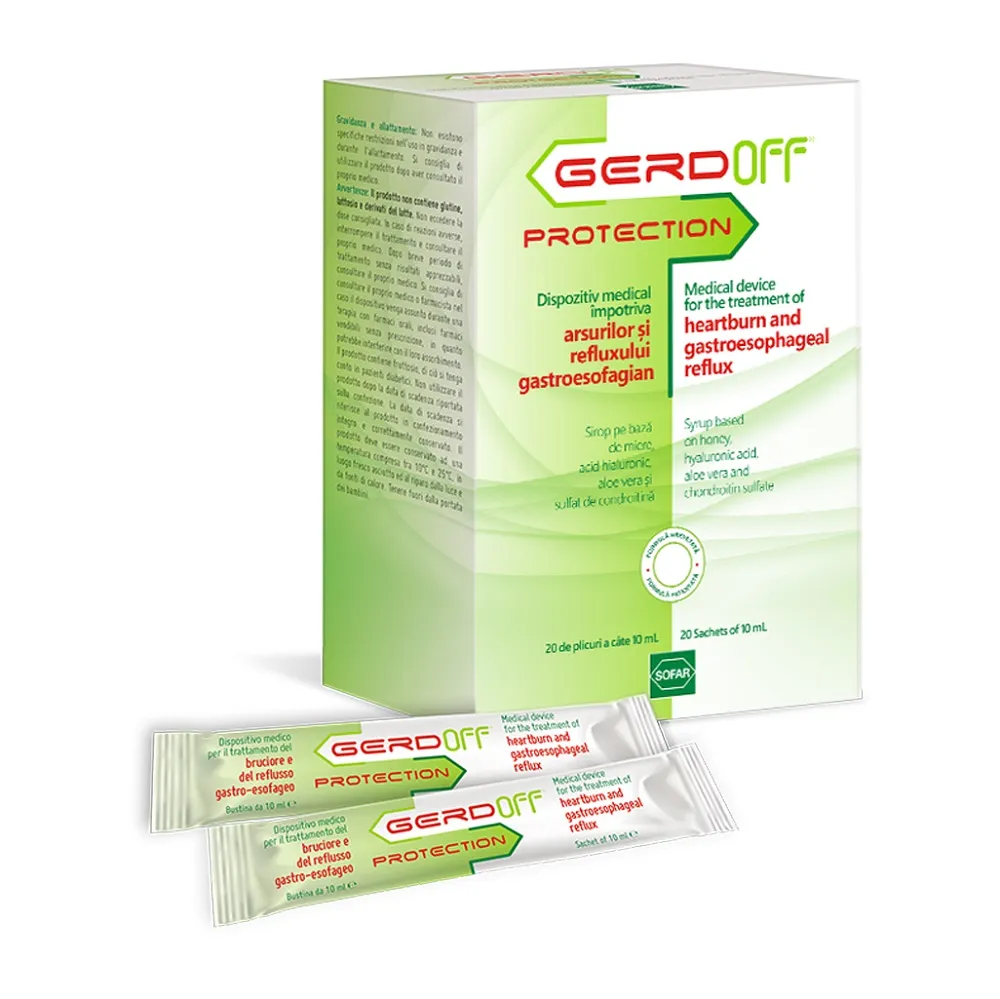 Gerdoff Protection 20 plicuri x 10ml