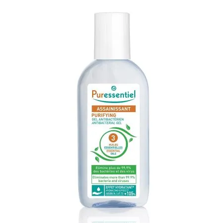Gel antibacterian de purificare cu 3 uleiuri esentiale, 80 ml, Puressentiel