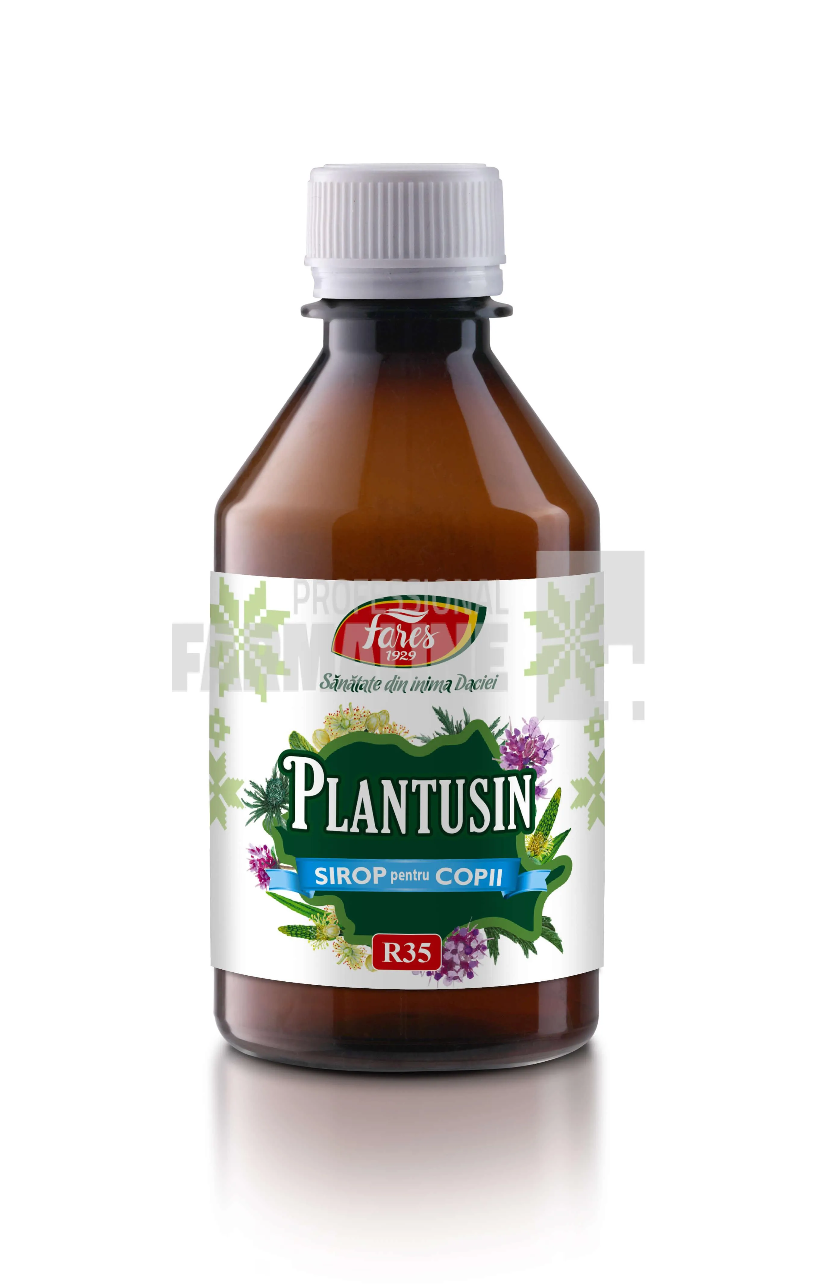 Plantusin Sirop cu fructoza pentru copii 1+ luna 250ml