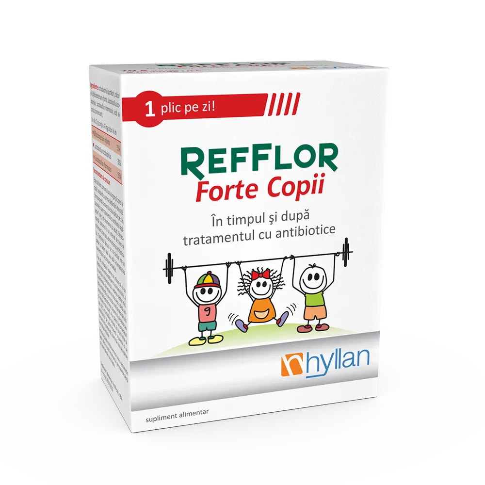 Refflor forte copii 10 plicuri-Hyllan