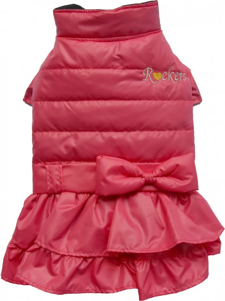 Geaca impermeabila-roz-Doggydolly-W403