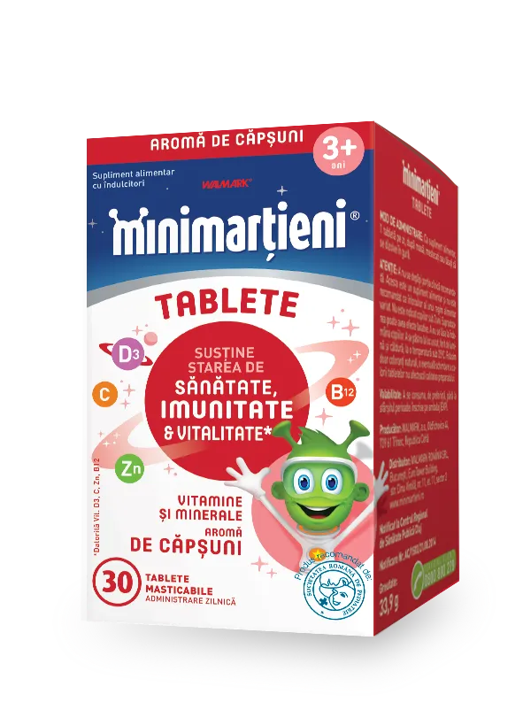 Walmark Minimartieni Imunactiv Capsuni 30 tablete