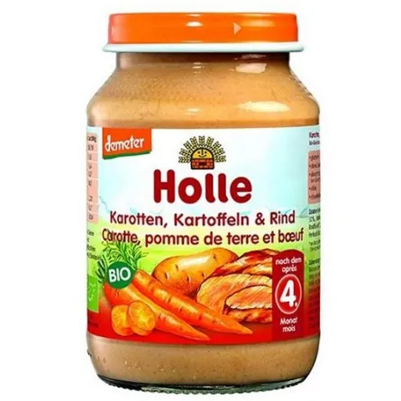Holle Piure Morcov,Cartof si Vita x 190gr.