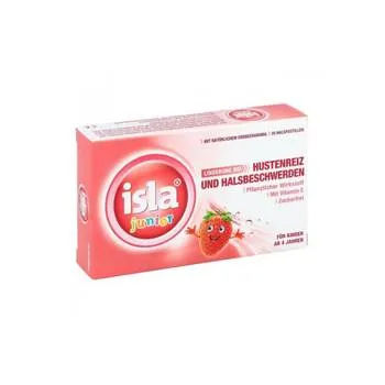 Isla junior aroma de capsuni, 20 tablete, Engelhard Arzneimittel