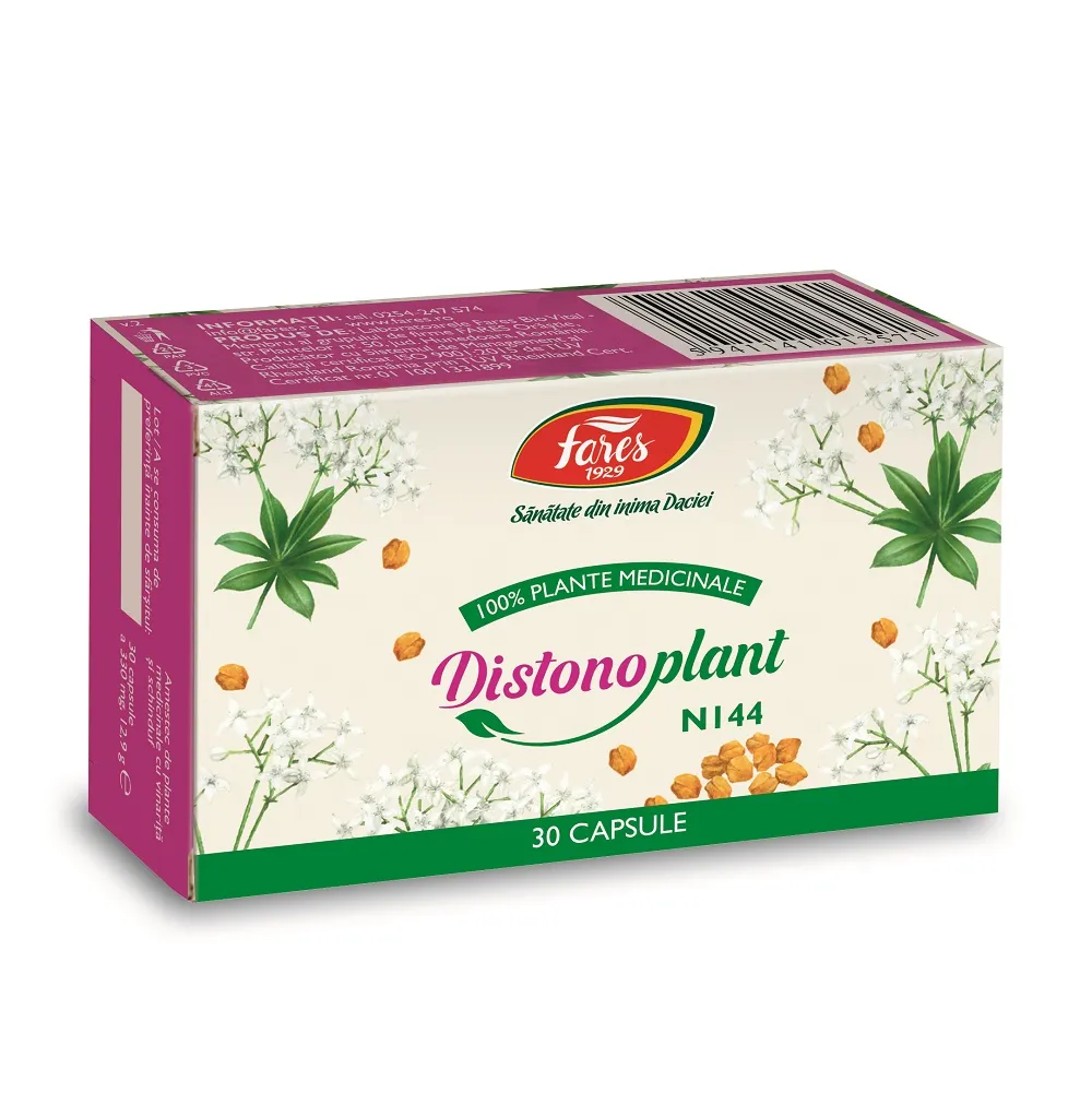 Distonoplant ,30 capsule (Fares)