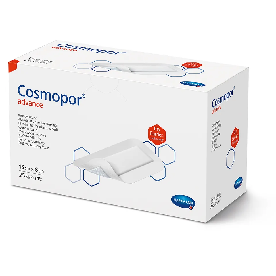 Hartmann Cosmopor Advance 15/8cm x 25 bucati