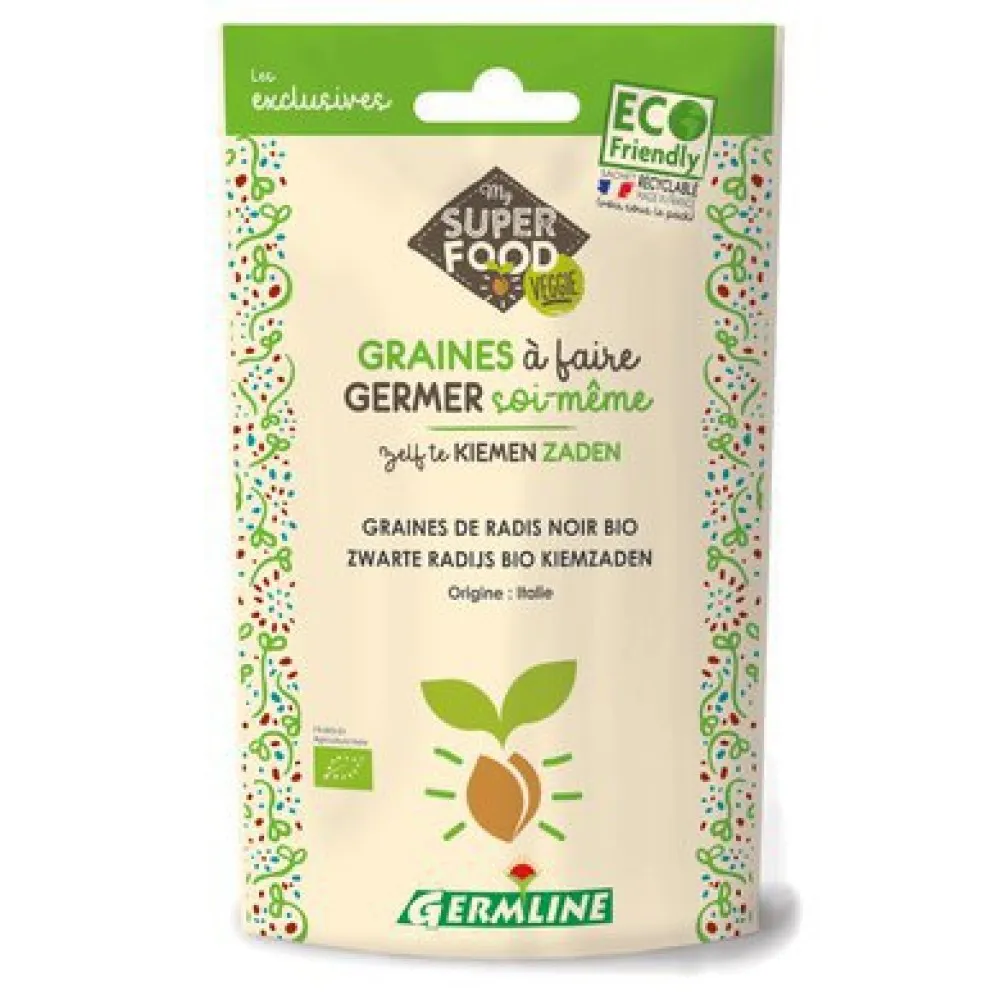 Ridiche neagra pentru germinat bio (150 g)