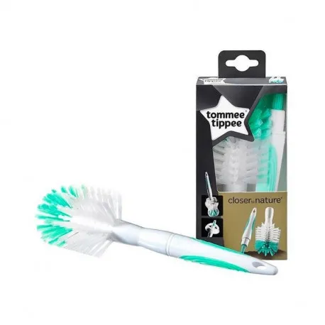 Tommee Tippee Closer to Nature Perie pentru biberon si tetina, verde, 1 bucata